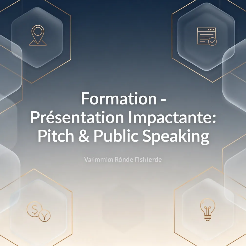 Formation - Présentation Impactante: Pitch & Public Speaking